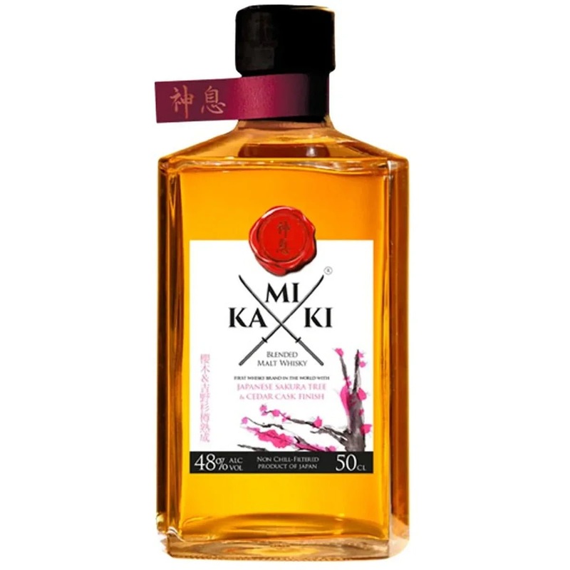 Kamiki Maltage Sakura Wood Whisky 750ml