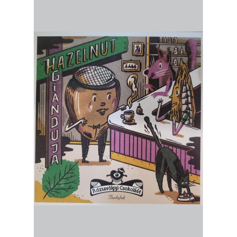 Rozsavolgyi Gianduja Bar w/ Hazlenut Paste