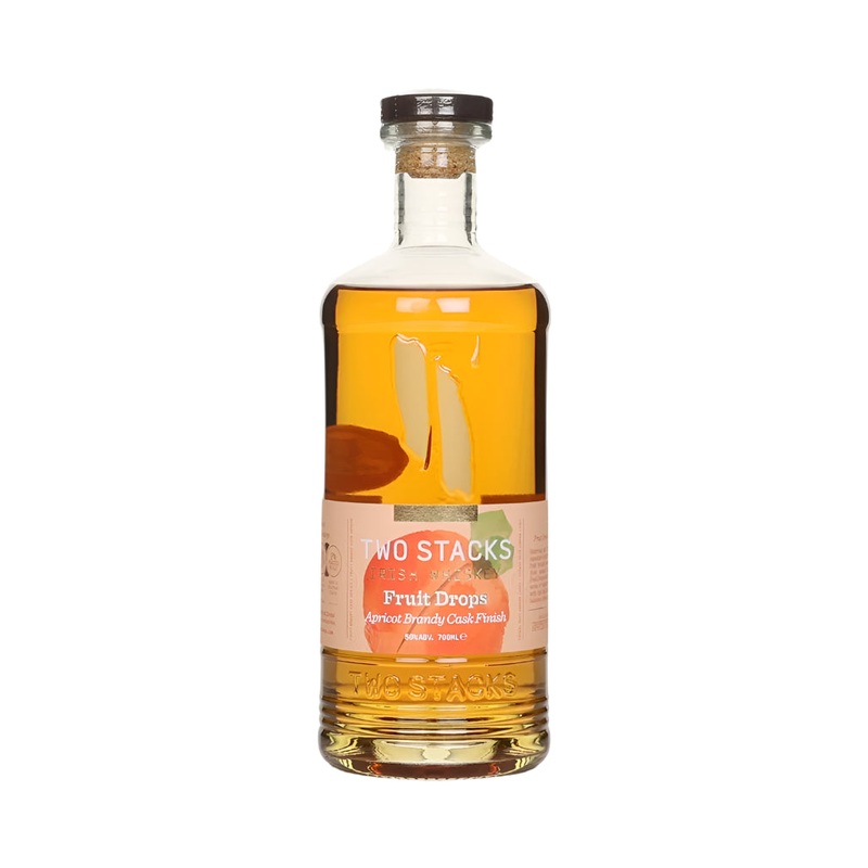 Two Stacks Apricot Brandy Cask Finish - Fruit Drops Irish Whiskey | 700ML