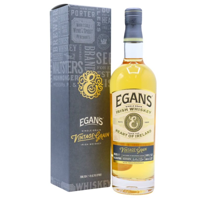 Egan's Vintage 10 Year Old 2012 Vintage Grain Irish Whiskey | 700ML