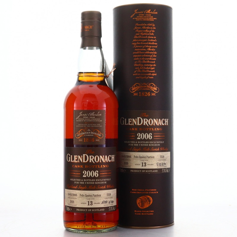 GlenDronach Single Cask #5538 (UK Exclusive) 2006 13 Year Old Scotch Whisky | 700ML
