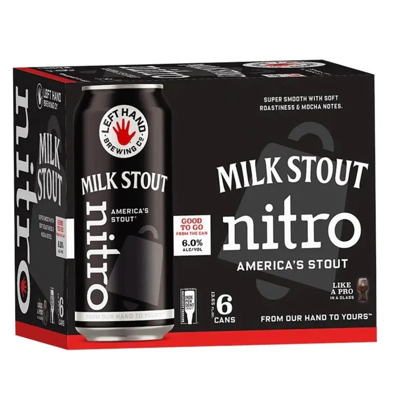 Left Hand Brewing Co. Nitro Milk Stout Beer | (6)*355ML