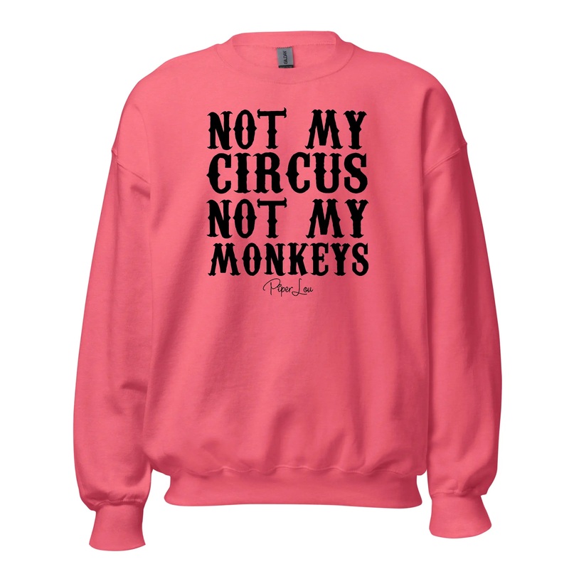 Not My Circus - Crewneck Sweatshirt White