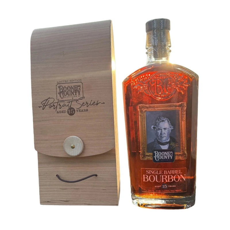 Boone County Portrait Series William Snyder 15 Year Old Straight Single Barrel Bourbon Whiskey