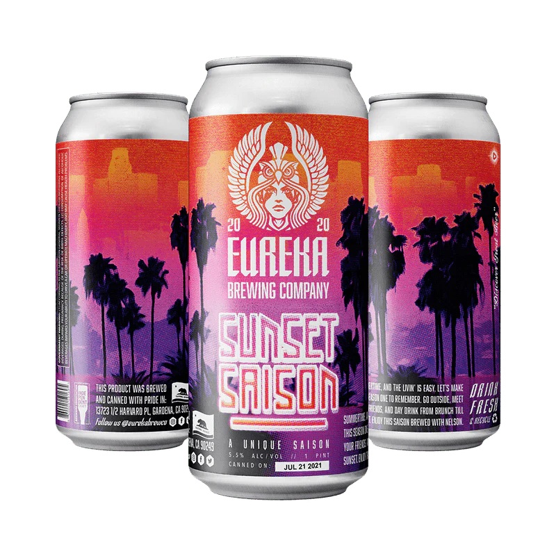 Eureka Brewing Co. Sunset Saison Beer | (4)*473ML