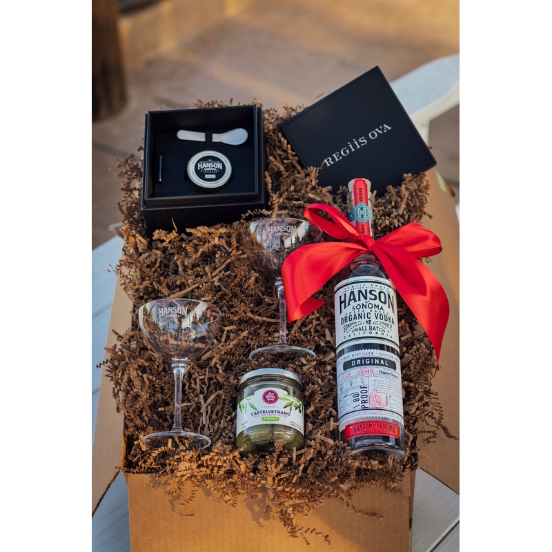 Martini & Caviar Gift Set