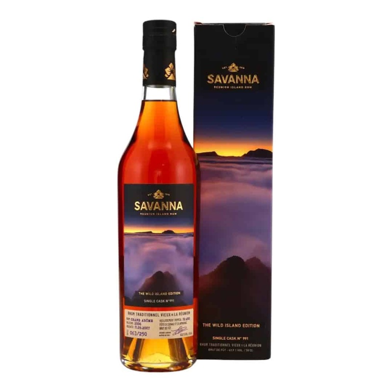 Savanna Wild Island Edition Piton des Neiges 2007 12 Year Old Fut #991 Rum | 500ML