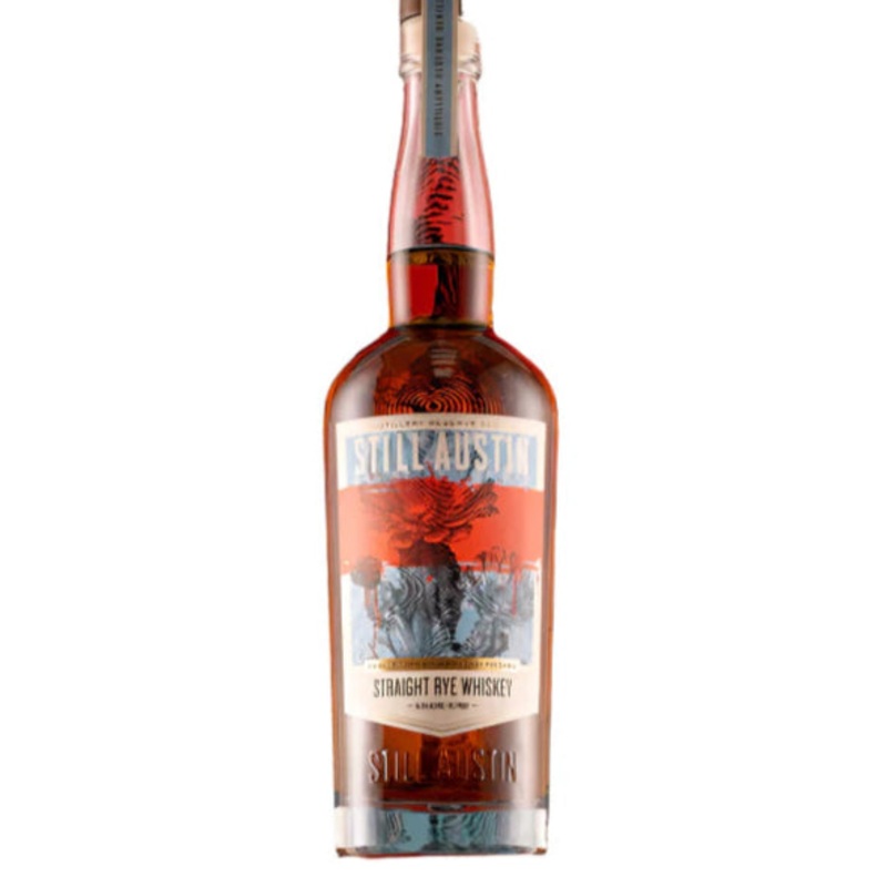 Still Austin Distillery Reserve Series Ex Blue Corn Bourbon Finished Straight Rye Whiskey