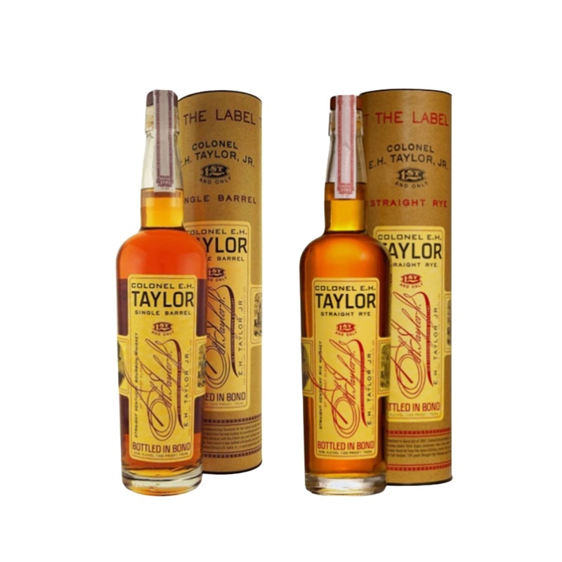 The Ultimate E.H Taylor Single Barrel & Straight Rye Bourbon Duo