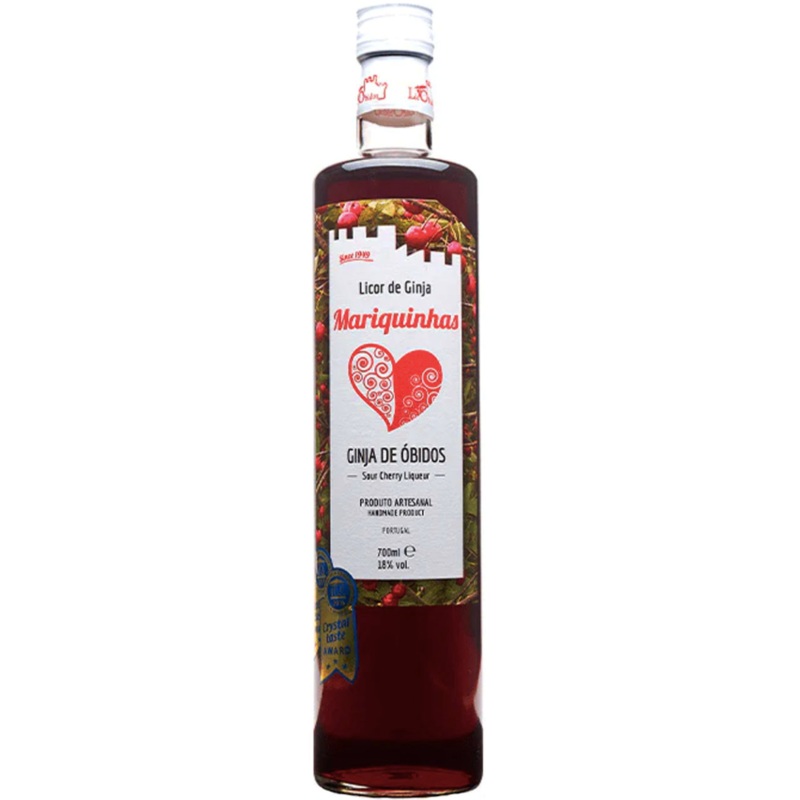 Licor De Ginja Mariquinhas Sour Cherry Portugal Liqueur | 700ML