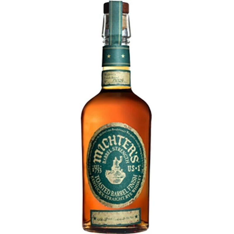 Michters Toasted Barrel Finish Rye Whiskey 750ml