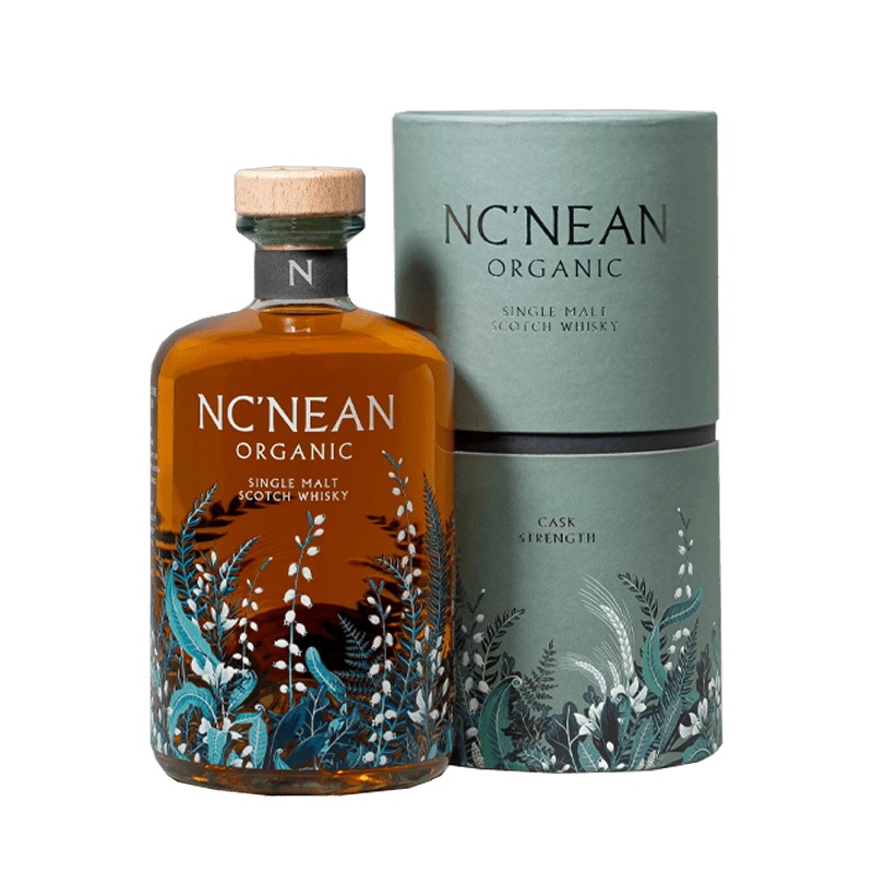 Nc'Nean Cask Strength Organic Single Malt Whiskey 700mL
