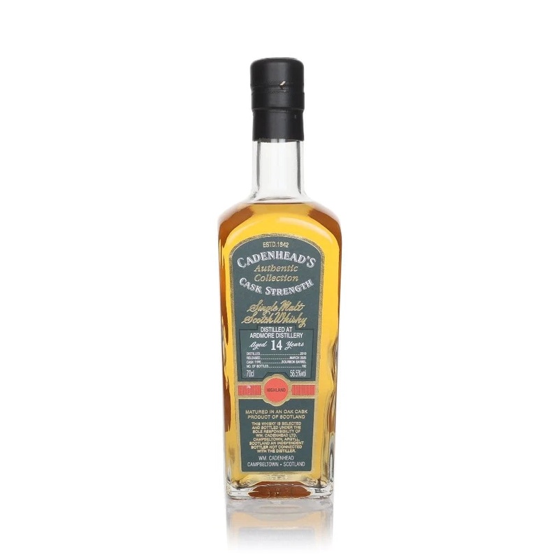 Ardmore 14 Year Old 2010 - Cadenhead's Authentic Collection Single Malt Scotch Whisky | 700ML