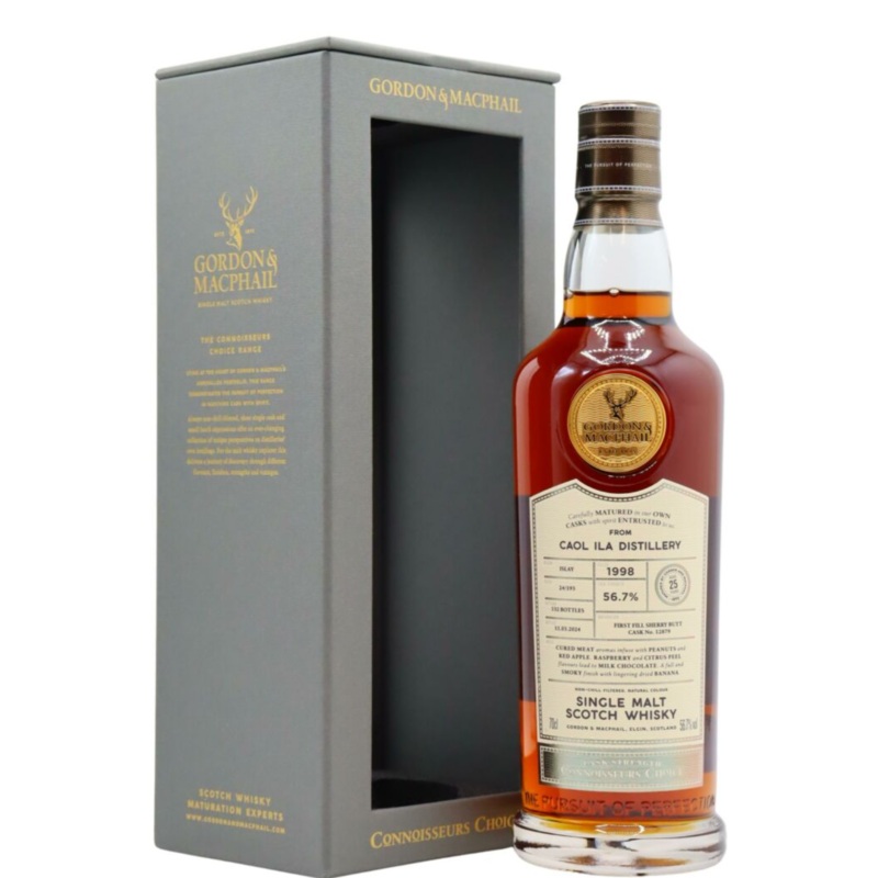 Caol Ila Connoisseurs Choice Single Cask #12879 1998 25 Year Old Whisky | 700ML