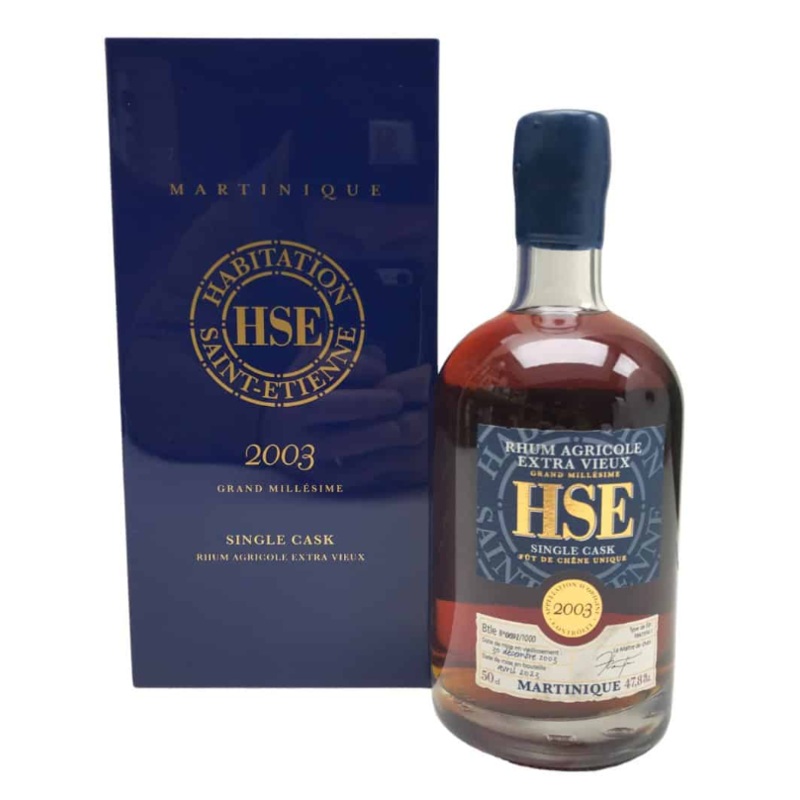 HSE Grand Millesime 2003 Single Cask Bottled 2023 Luxe Wooden Box Edition | 500ML