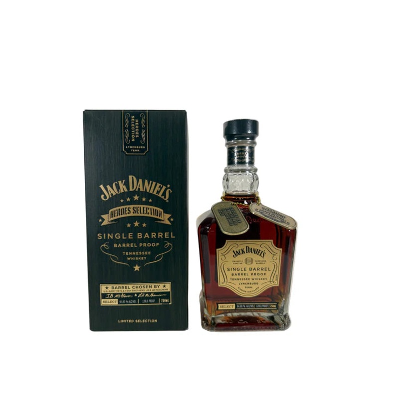 Jack Daniel's | Heroes Selection by JB & LB McGowan | Single Barrel Barrel Proof Whiskey