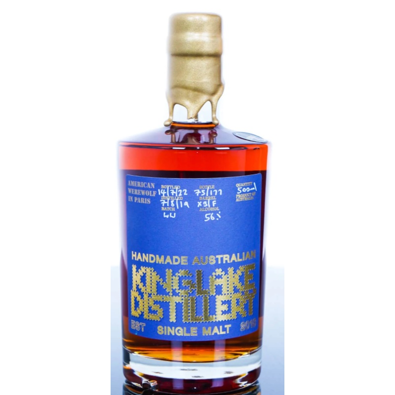 Kinglake Distillery 2019 American Werewolf in Paris Single Malt Whisky | 500ML