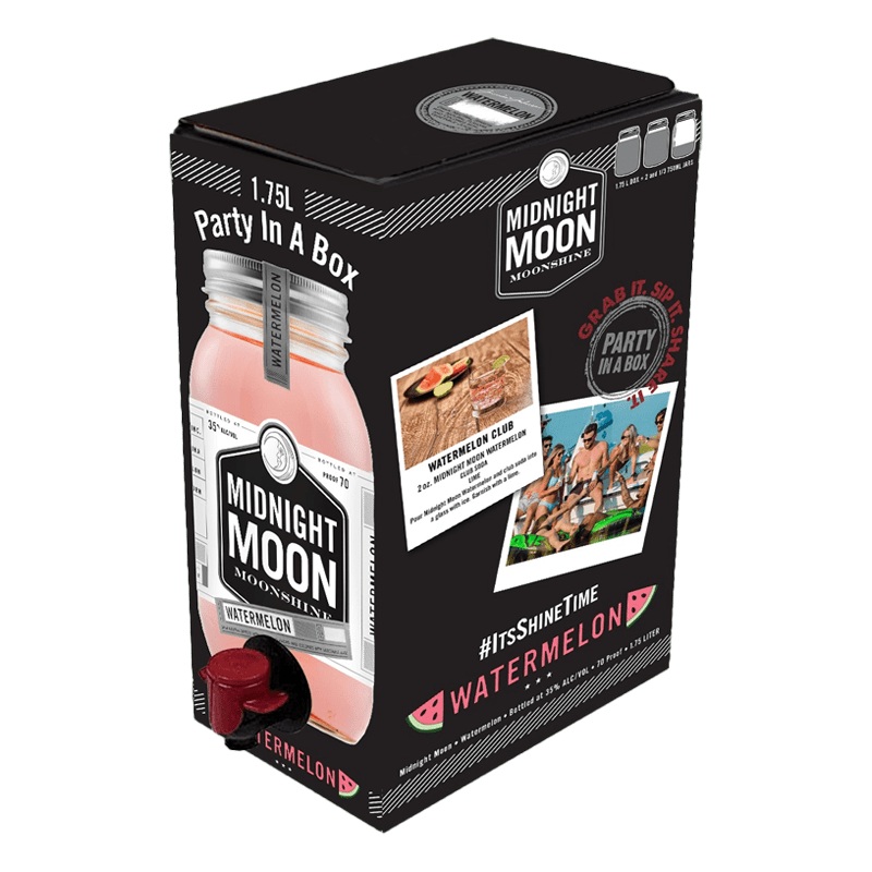 Midnight Moon Party in a Box Watermelon Moonshine 1.75L