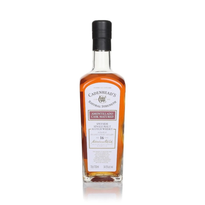 Dailuaine 16 Year Old 2009 - Cadenhead's Natural Strength Single Malt Scotch Whisky | 700ML