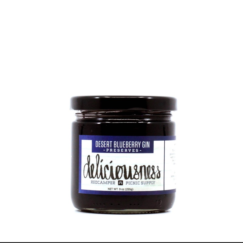 Desert Blueberry Gin Deliciousness