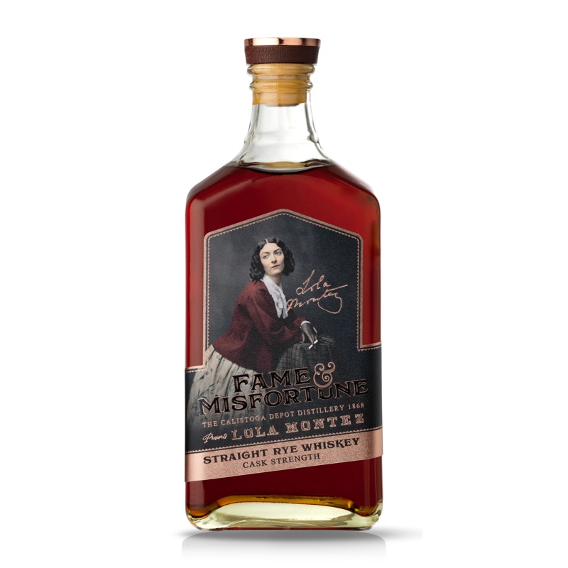FAME & MISFORTUNE CASK STRENGTH STRAIGHT RYE WHISKEY