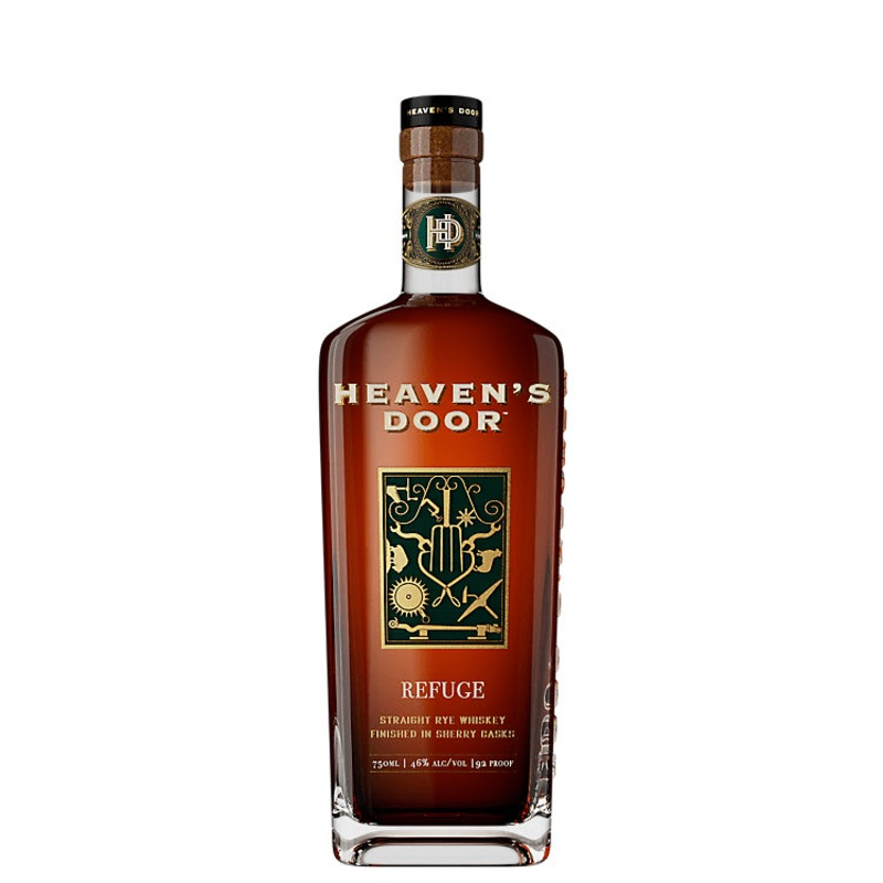 Heaven's Door Straight Rye Whiskey Refuge Finished in Sherry Casks 750ml
