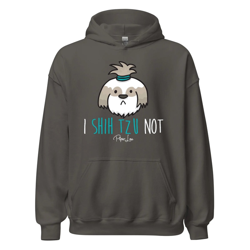 I Shih Tzu Not - Graphic Hoodie White