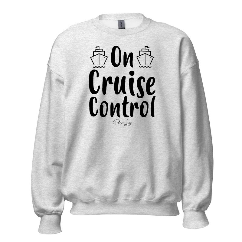 On Cruise Control - Crewneck Sweatshirt White