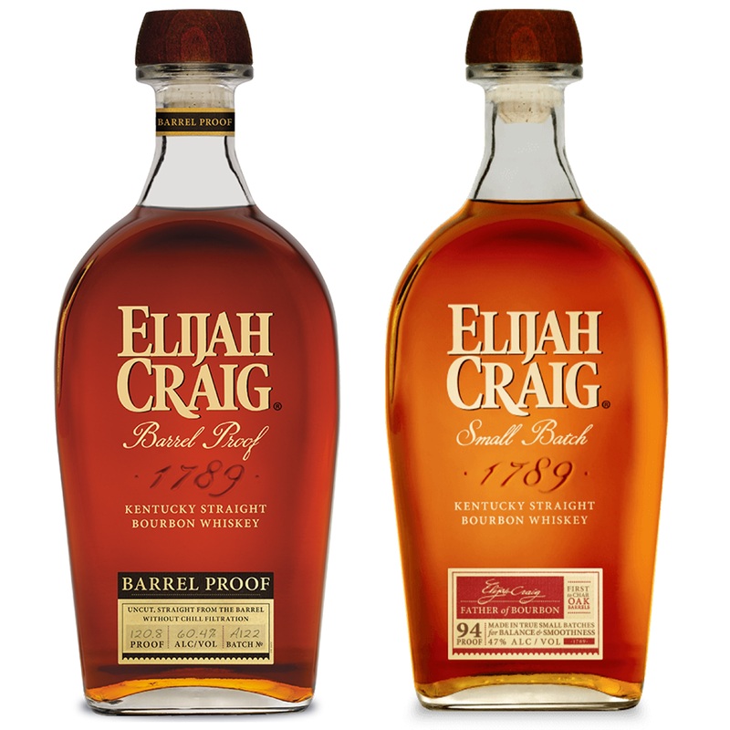 Elijah Craig Barrel Proof Batch A122 and Small Batch Bundle 750ml