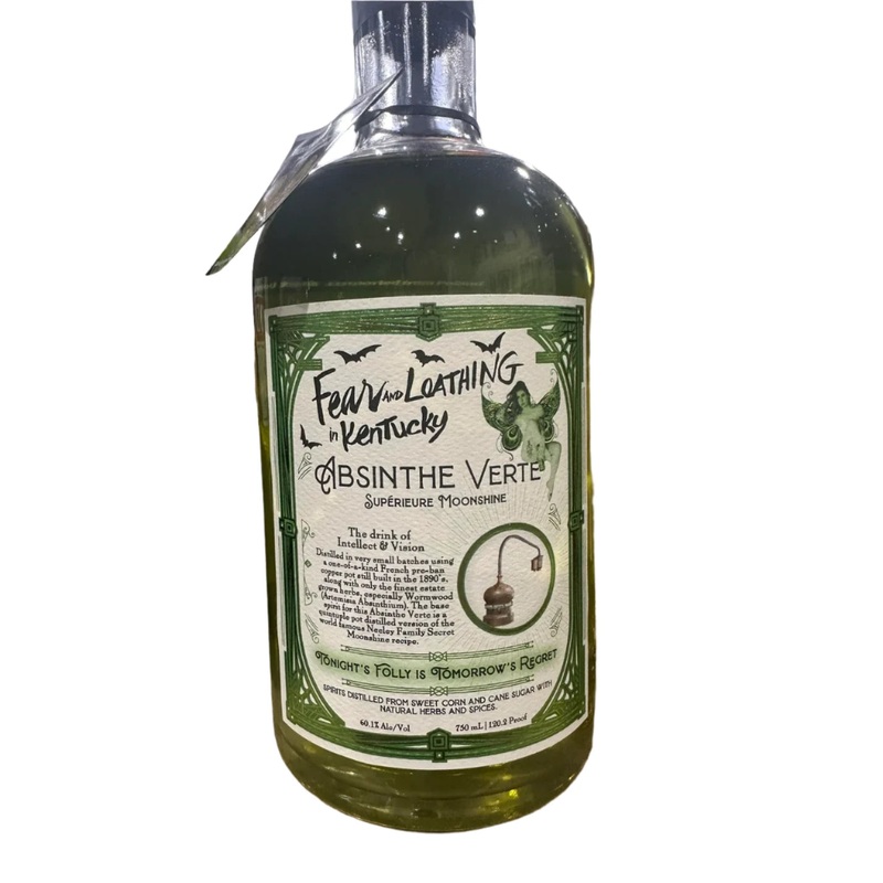 Fear And Loathing In Kentucky Absinthe Verte Moonshine