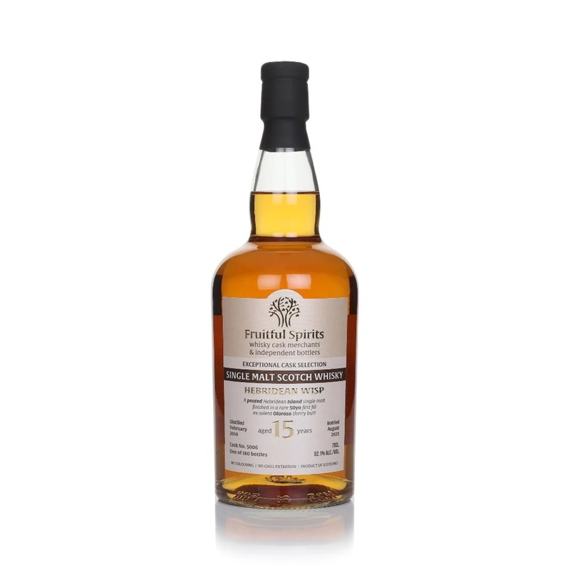 Hebridean 15 Year Old 2010 Cask #5006 - Fruitful Spirits Single Malt Scotch Whisky | 700ML