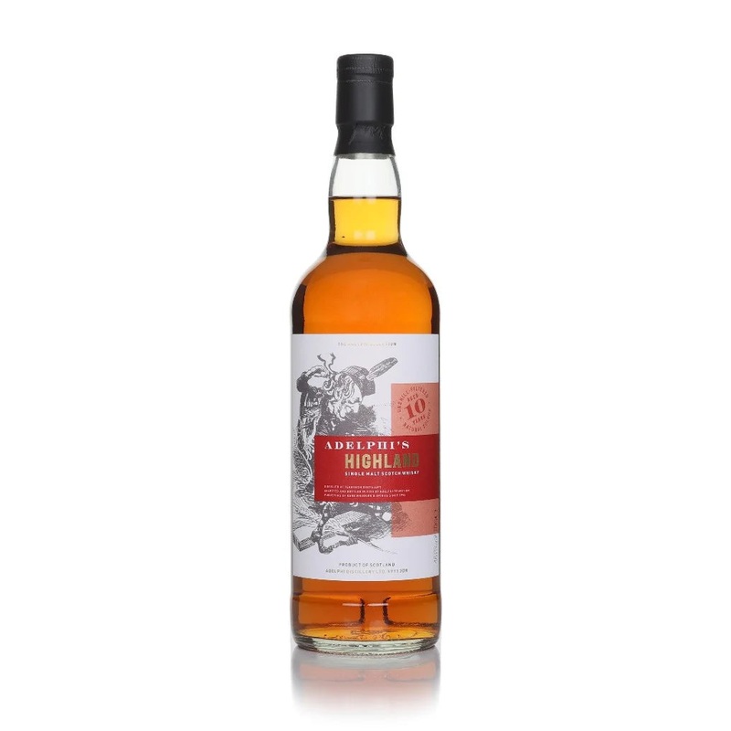 Adelphi's Highland 10 Year Old Single Malt Scotch Whisky | 700ML