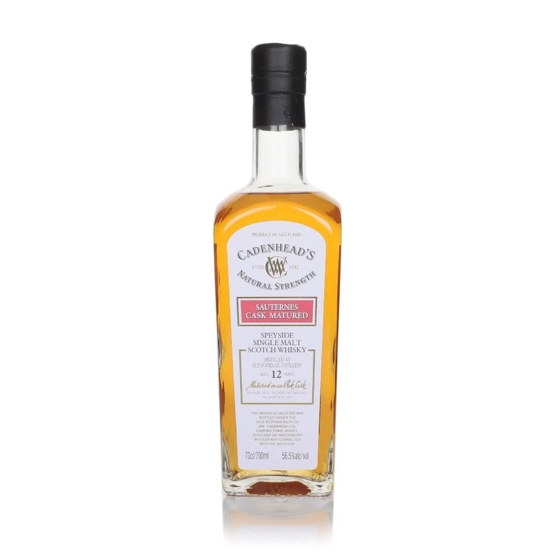Glenfarclas 12 Year Old 2012 - Cadenhead's Natural Strength Single Malt Scotch Whisky | 700ML