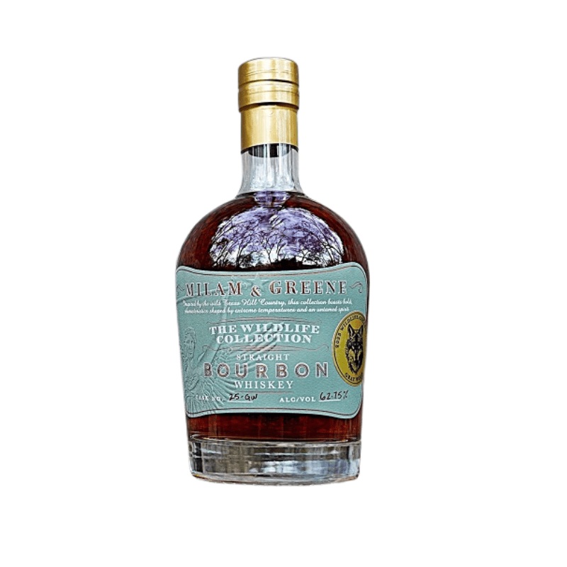 Milam & Greene Grey Wolf Bourbon Whiskey 750mL