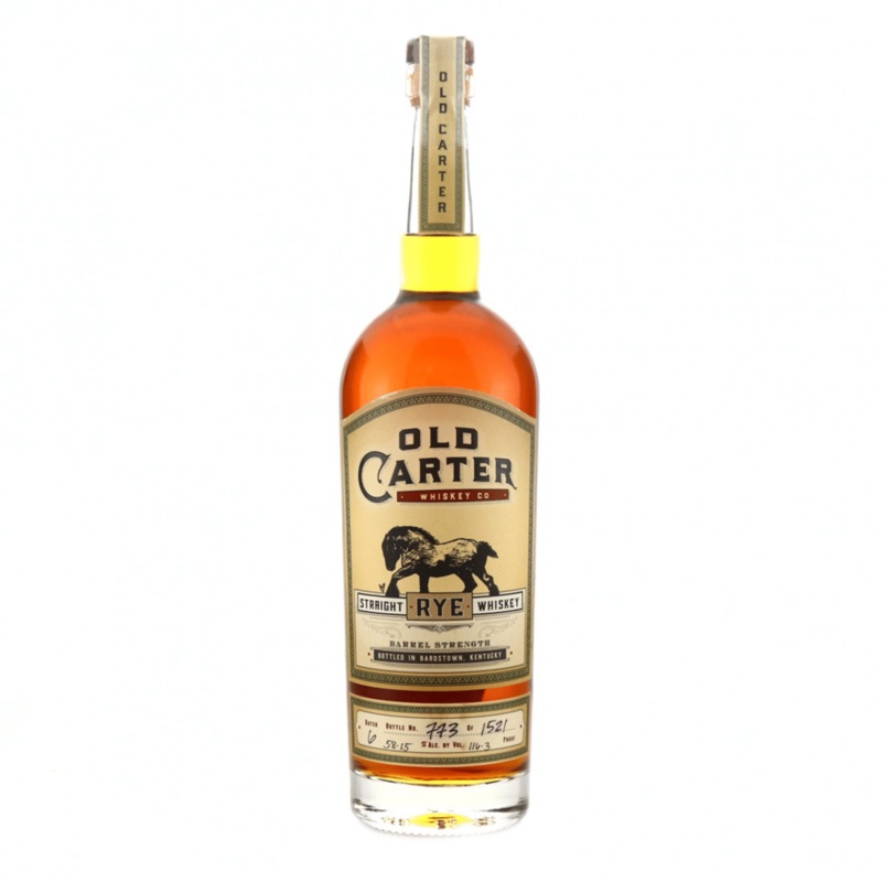 Old Carter Batch 6 Straight Rye Whiskey