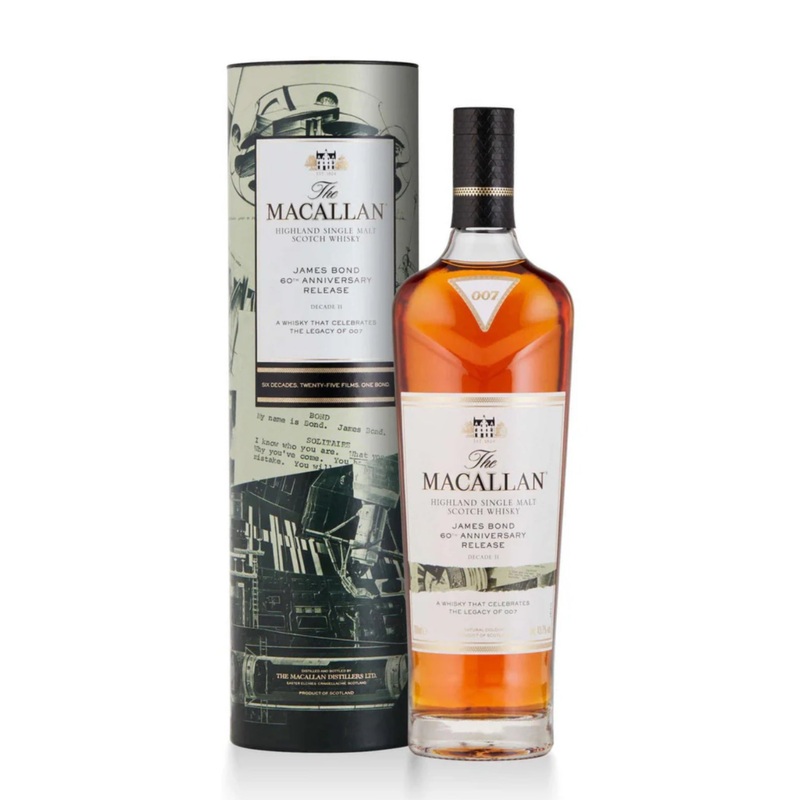 The Macallan James Bond 60th Anniversary Release Decade II
