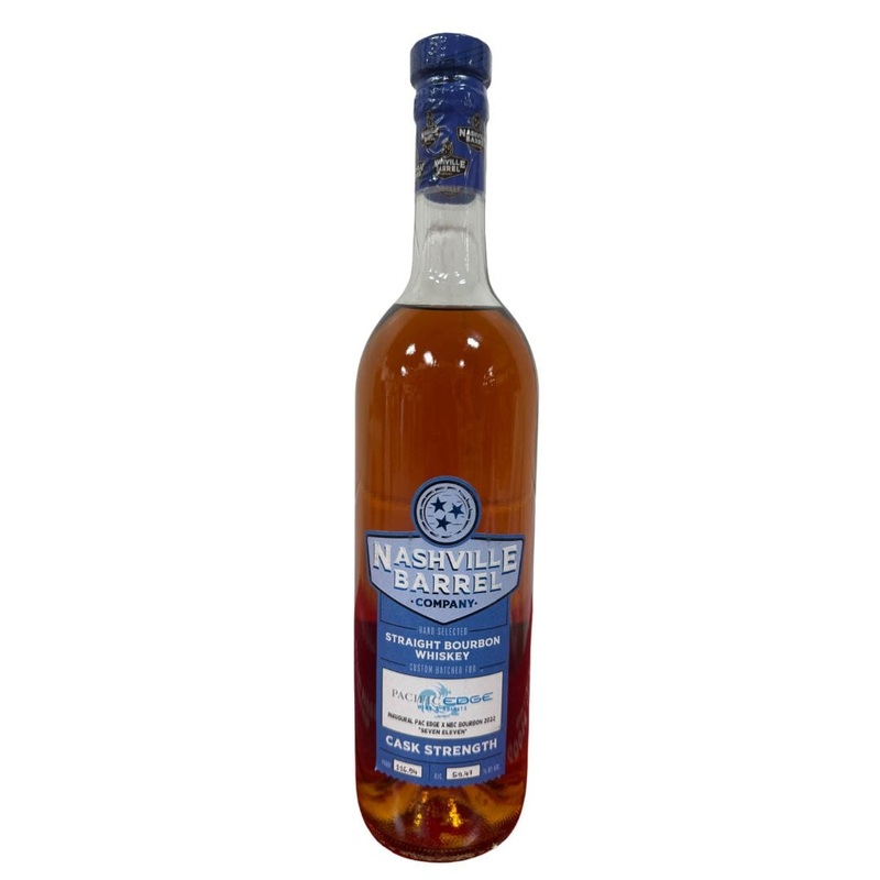 Nashville Barrel Company Hand Selected Straight Bourbon Custom Batched for Pacific Edge
