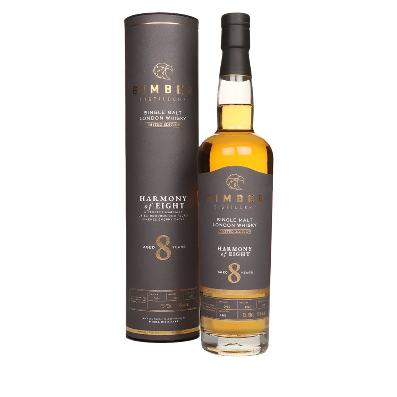 Bimber 8 Year Old 2016 - Harmony Of Eight Single Malt London Whisky | 700ML