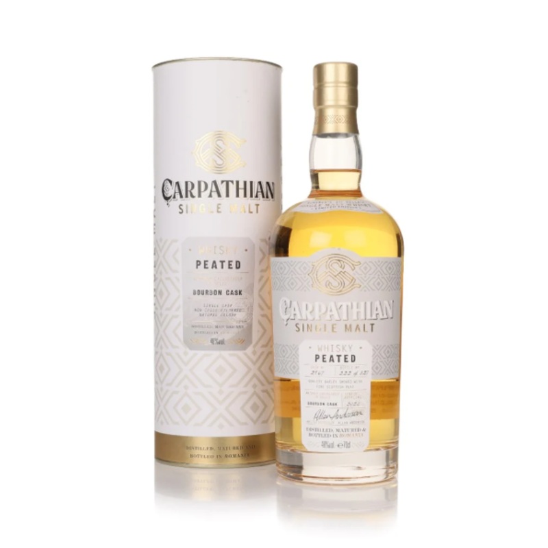 Carpathian Bourbon Cask Peated Collection Single Malt Whisky | 700ML