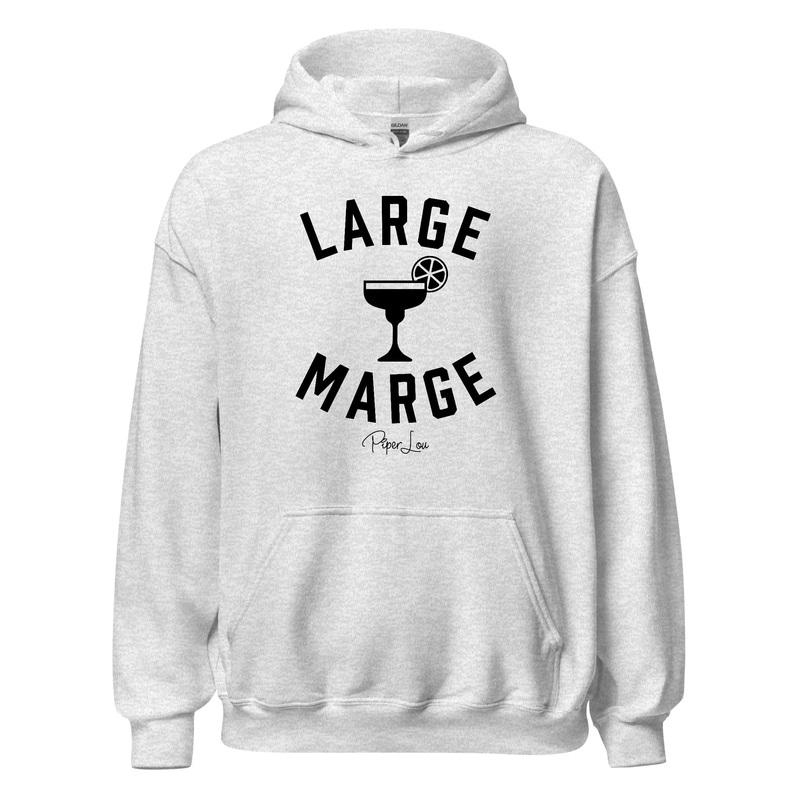 Large Marge - Graphic Hoodie White