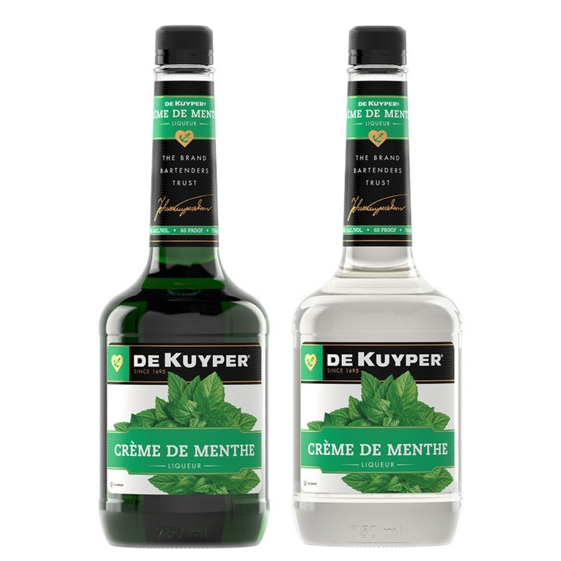 Dekuyper Creme De Menthe Green & Dekuyper Creme De Menthe White Bundle