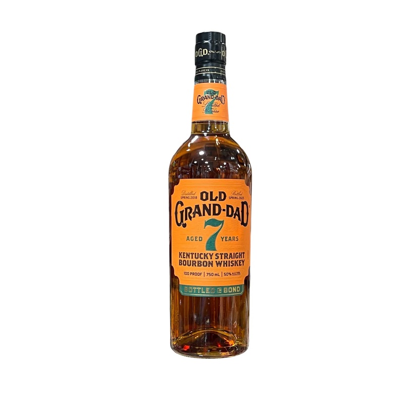 Old Grand Dad 7 Year Old Bottled-In-Bond Kentucky Straight Bourbon Whiskey