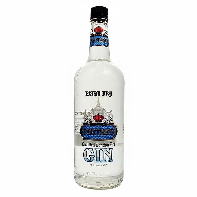 Potter's London Dry Gin 375ml