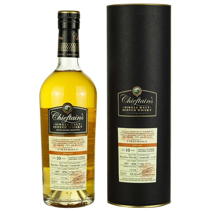 Strathisla 10 Year Old 2008 Chieftain's