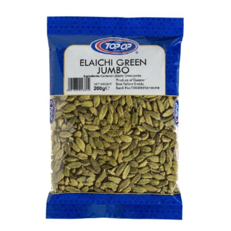 Top-op Elaichi Green Jumbo (cardamom) - 200g