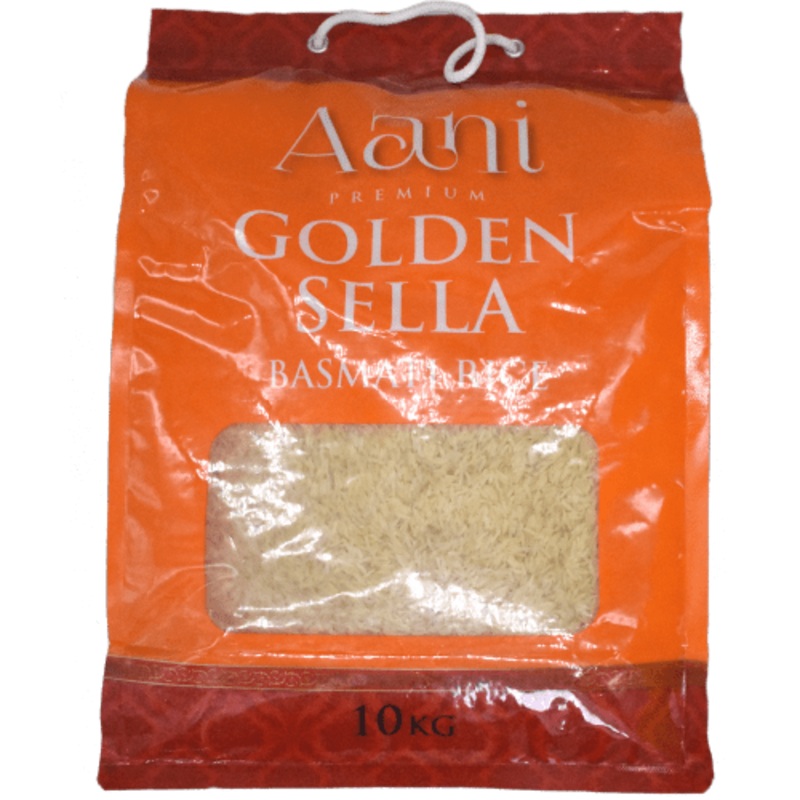 Aani Golden Sella Basmati Rice - 10kg