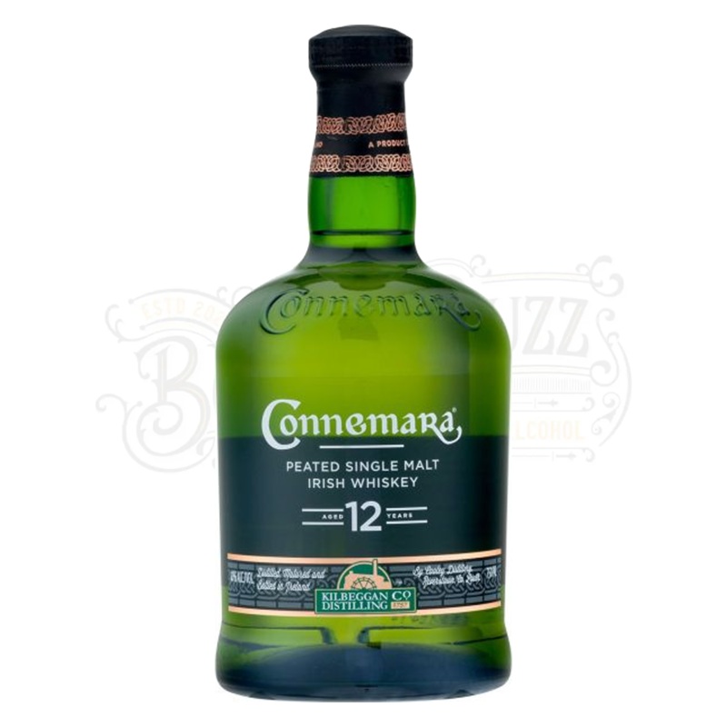 Connemara Single Malt Irish Whiskey Peated 12 Year