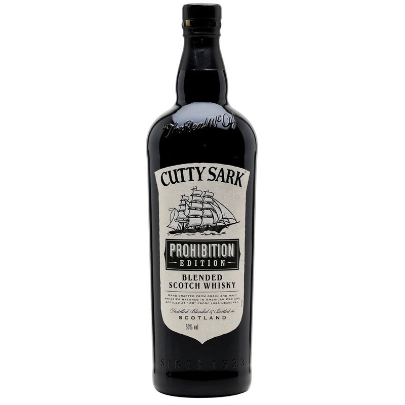 Cutty Sark Blended Scotch Whisky Prohibition Edition 1L