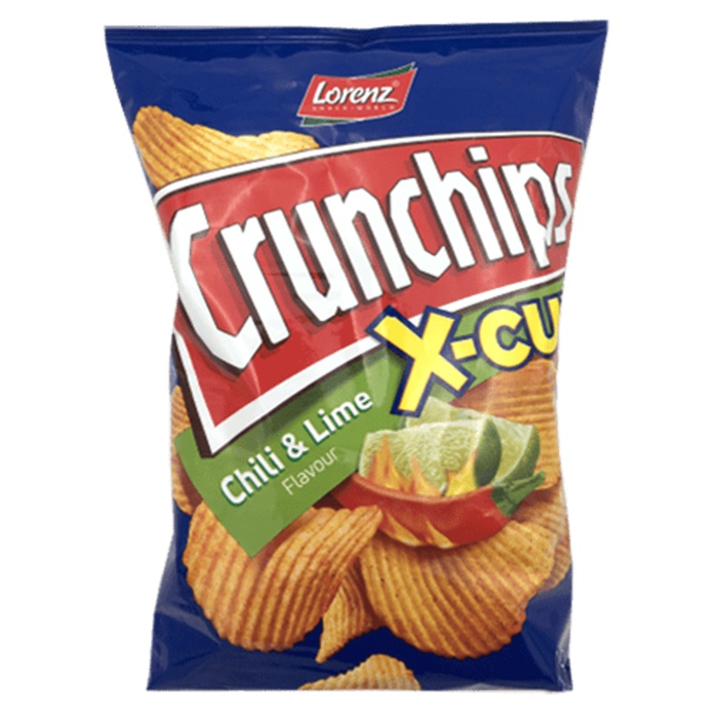 Lorenz Crunchips Chilli & Lime 150g