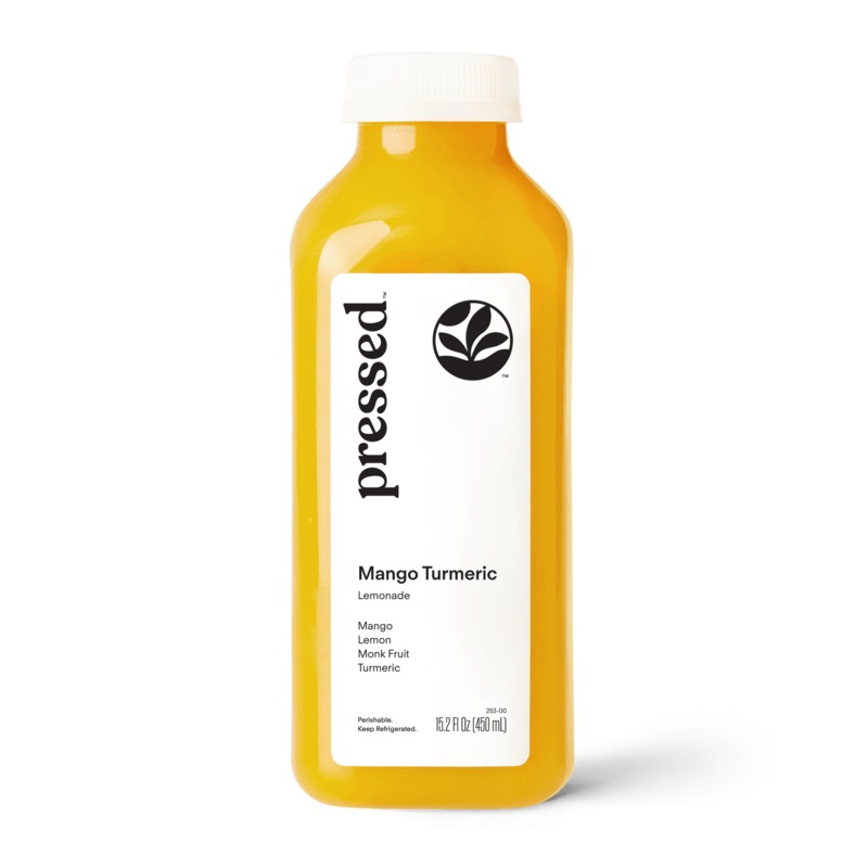 Pressed Probiotic Lemonade Mango Turmeric 450ml